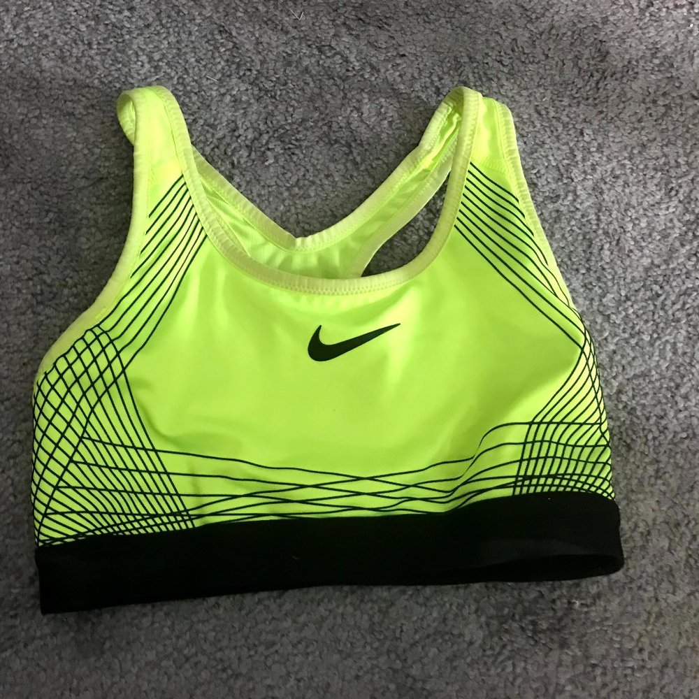 Nike Sports Bra High Support Sz S